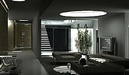 客廳模型圖片