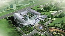 城市外景效果图图片