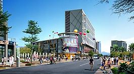 辦公樓建筑效果圖圖片