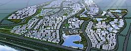城市外景效果图图片