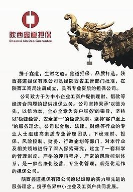 擔(dān)保公司易拉寶圖片