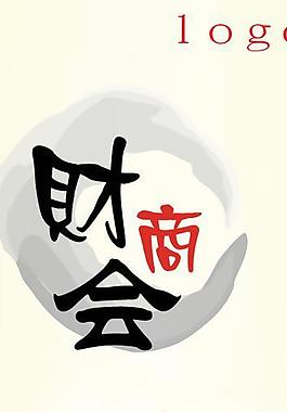 財商會易拉寶模板圖片