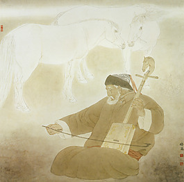 草原牧歌图