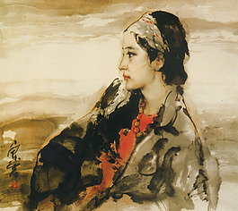 江城女圖