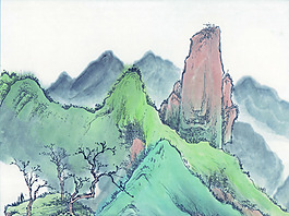 書法畫作  古風