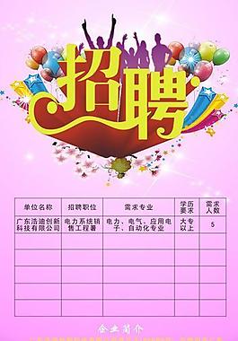 招聘展架圖片
