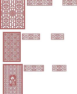 中醫(yī)館隔斷圖片