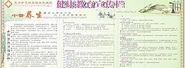 中醫健康教育宣傳欄圖片