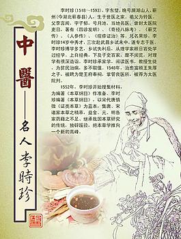 中醫名人之李時珍圖片