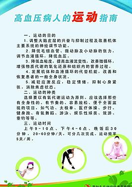 高血壓病人的運動指南圖片