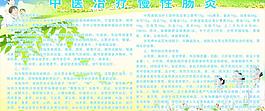 中醫治療慢性腸炎 展板圖片
