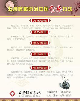 五種咳嗽防治中醫食療方法圖片