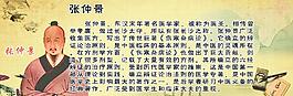 古代名醫(yī)（張仲景）展板圖片