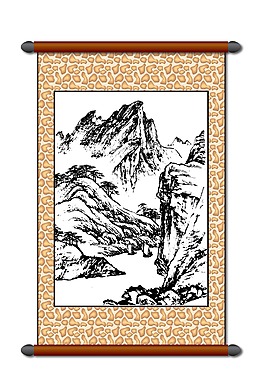 白描風(fēng)景