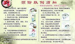 預防跌倒須知圖片