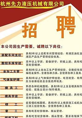 易拉宝招聘图片
