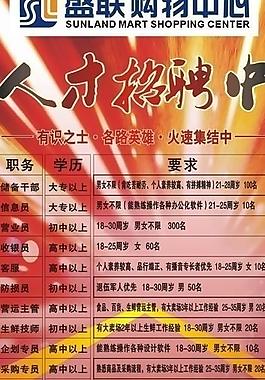 招聘易拉宝图片