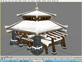 雪中木屋
