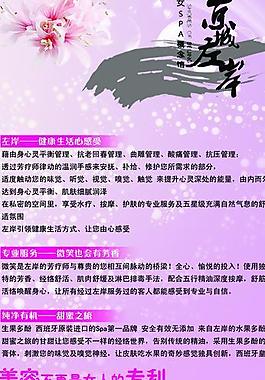 美容 展架 易拉寶圖片