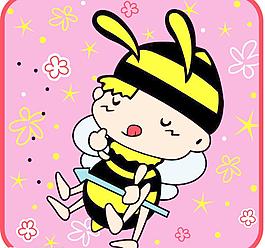 蜜蜂星光圖圖片