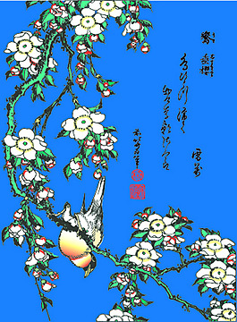矢量畫作花