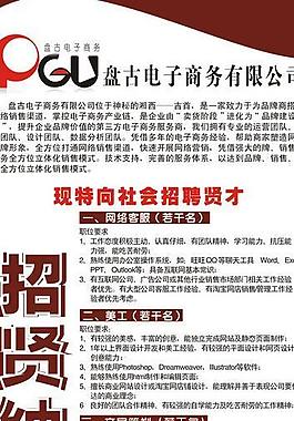 招聘（招賢納士）圖片