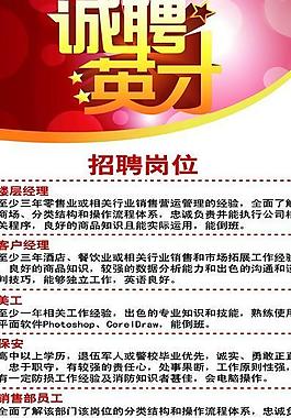公司招聘展架圖片
