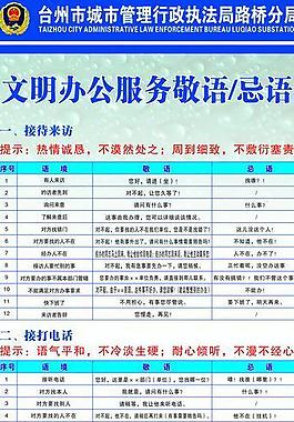 文明用語圖片