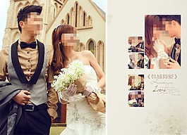 婚紗攝影模板