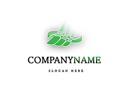 綠色簡潔logo