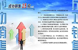 成功銷售展板圖片