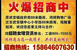 招商海报图片