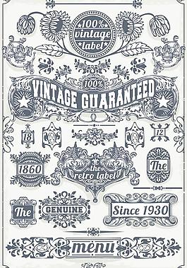 歐式花紋圖片