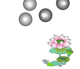 矢量荷花圖片