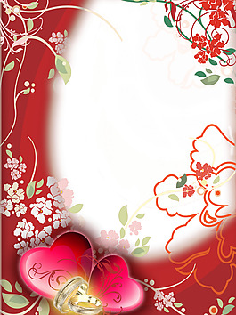 花樣相框圖片