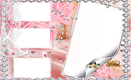 花樣相框圖片