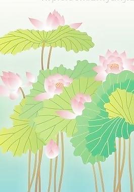cdr 格式荷花 絕對精品圖片
