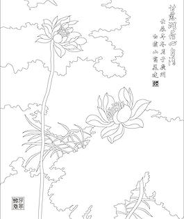 荷塘雅趣圖片
