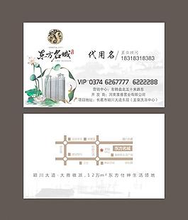 房地產(chǎn)名片圖片
