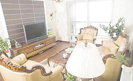 歐式客廳圖片