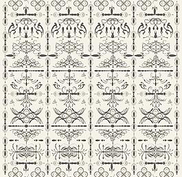 歐式花紋圖片