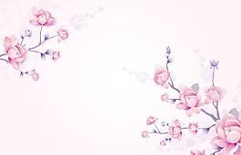 時尚花紋背景圖片