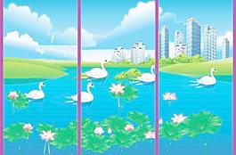移门图案图片