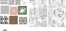 底紋背景 紋理 描畫 繪畫圖片
