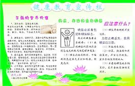 健康知识宣传栏图片