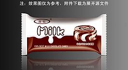 牛奶味巧克力糖果圖片