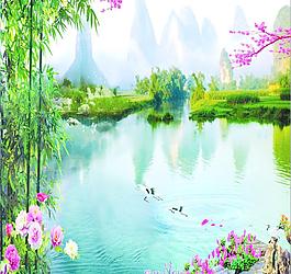 風(fēng)景畫(huà)圖片