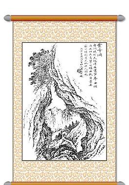 白描 風(fēng)景畫圖片