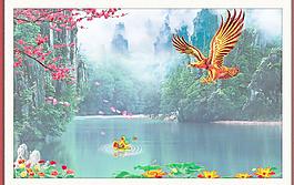山水風(fēng)景畫圖片