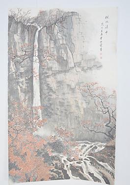 山水风景画图片